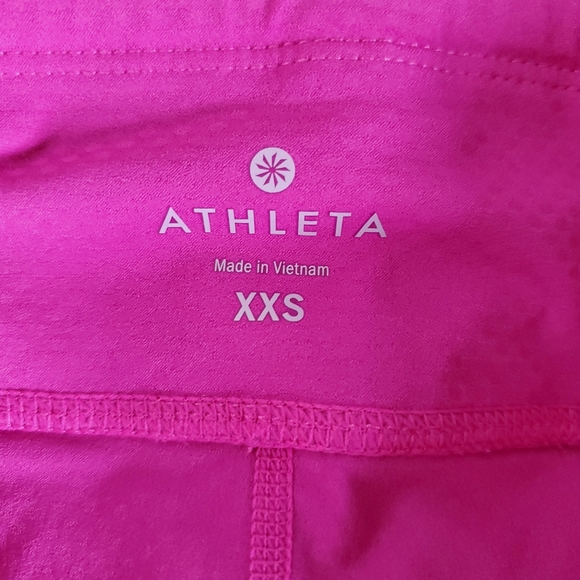 Athleta Dobby Be Free Fushia Knickers Size XXS - Picture 6 of 9